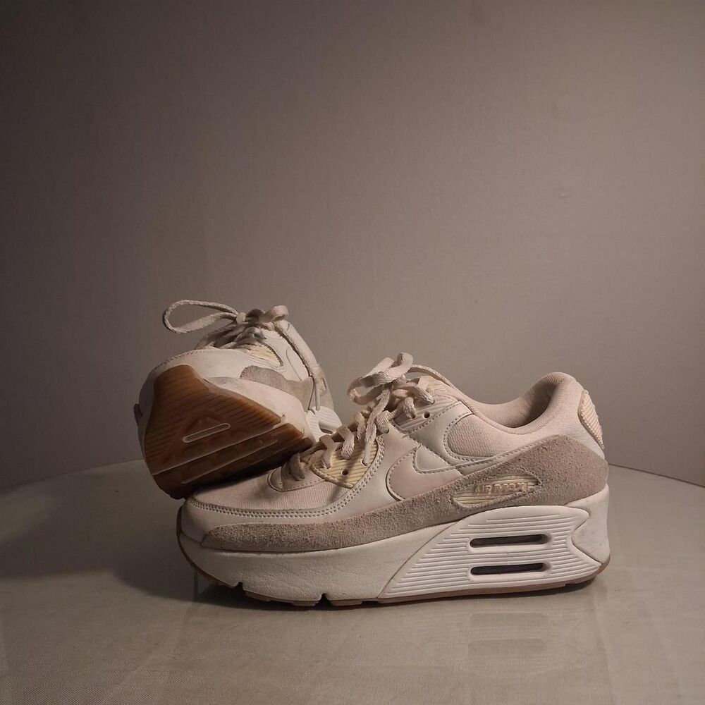 Nike Women's White and Cream Trainers